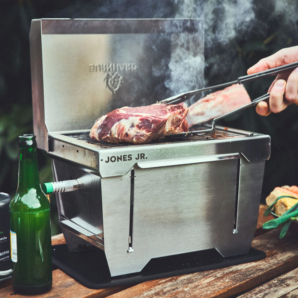 Burnhard JONES Jr. 1-Burner Portable Gas Grill