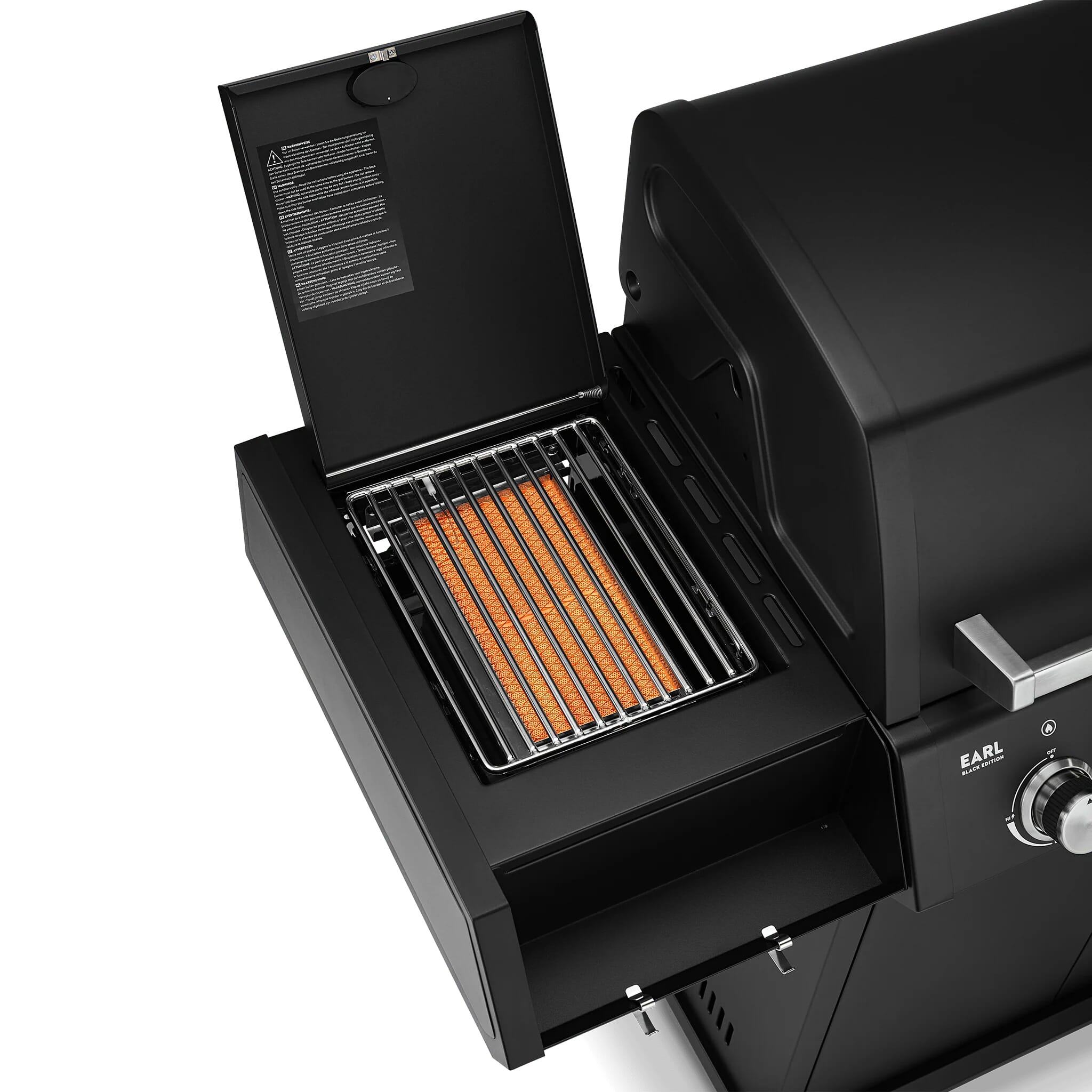 Burnhard Big EARL - 4-Burner Premium-Gas Grill - Black Edition 2025