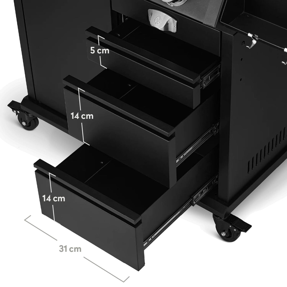 Burnhard Big EARL 4-Burner Premium Gas Grill 2025 - Black Edition