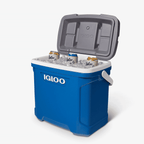 Igloo Latitude 30Qt Passive Roller Cooler - White