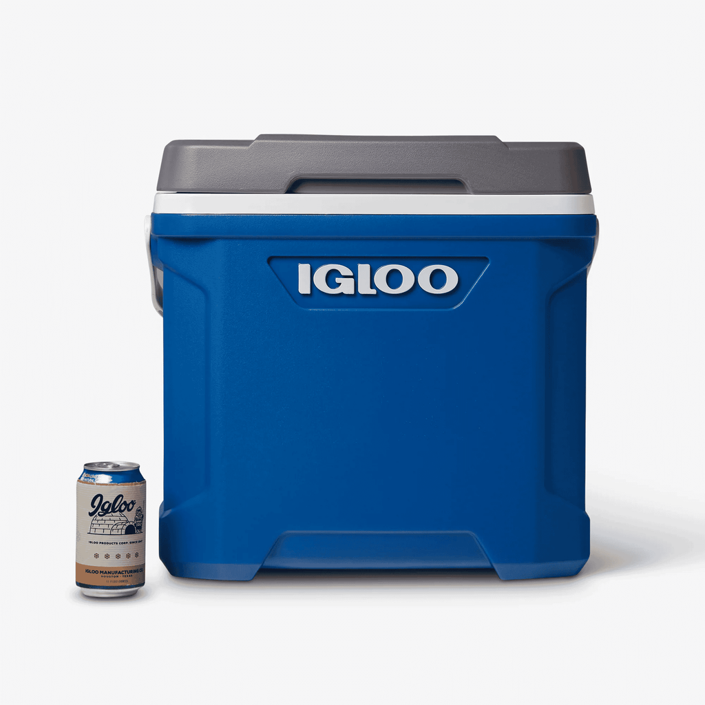 Igloo Latitude 30Qt Passive Roller Cooler - White