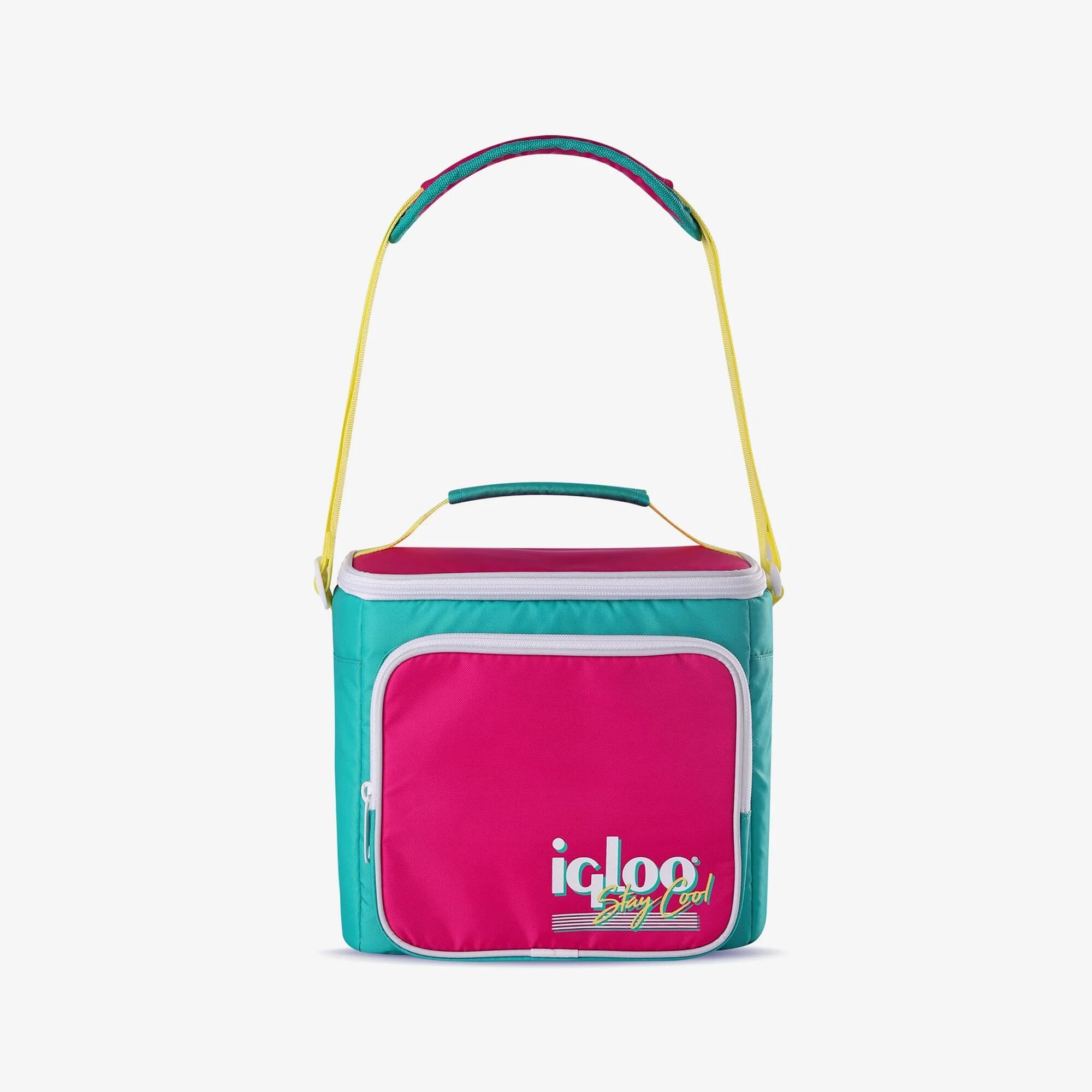 Igloo Retro Square Lunch Bag - Dark Jade
