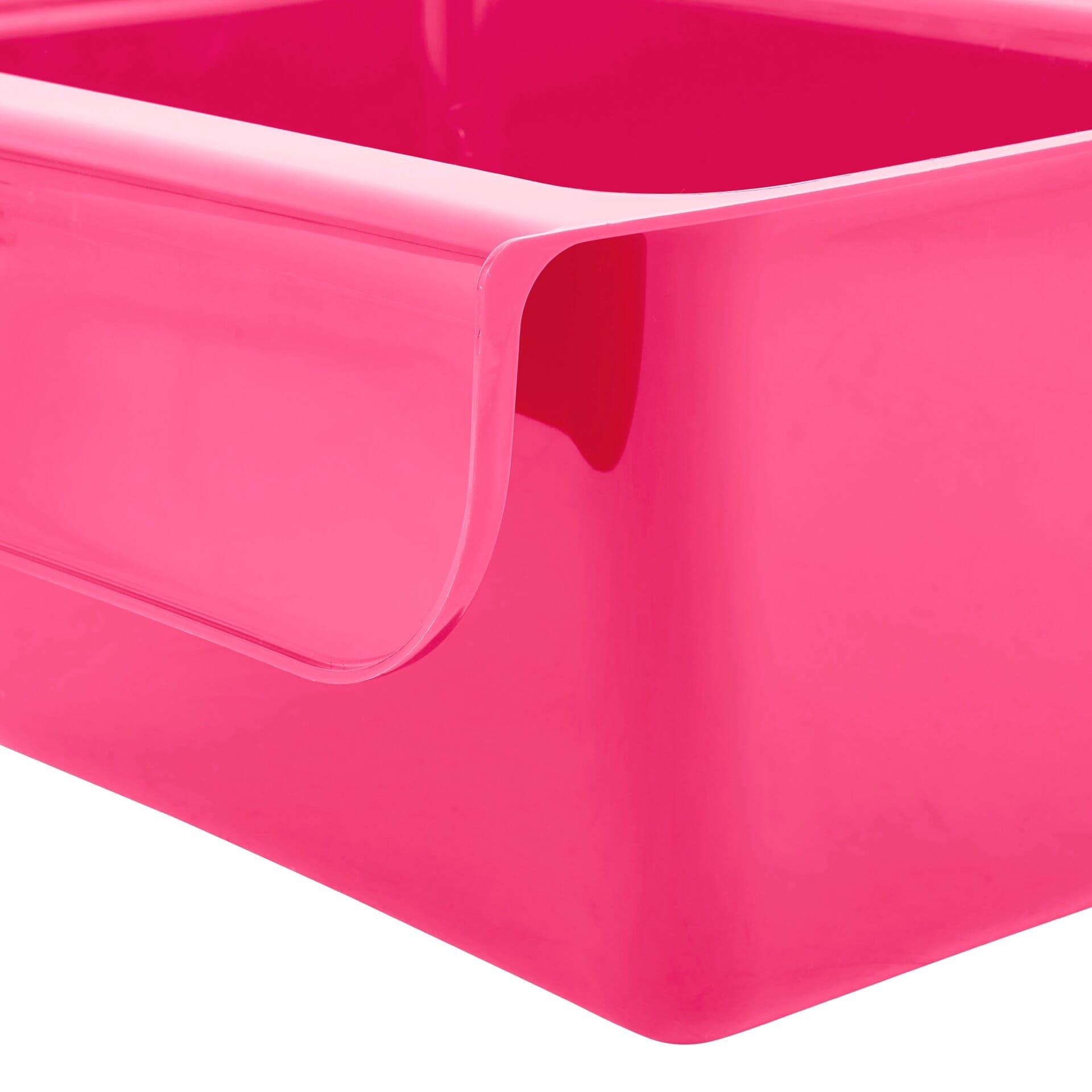 Red Gorilla Gorilla Plas Manger - Pink