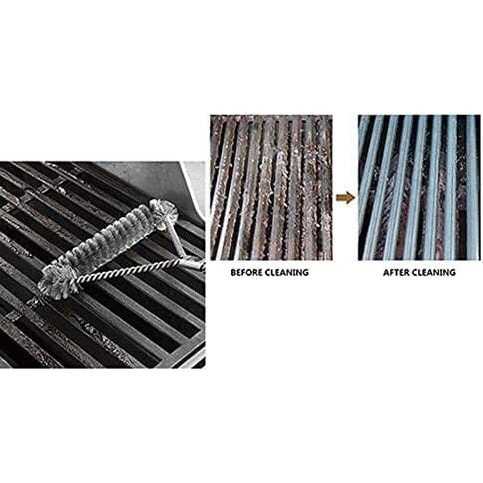 SABORR Barbeque Cleaning Brush with scrapper