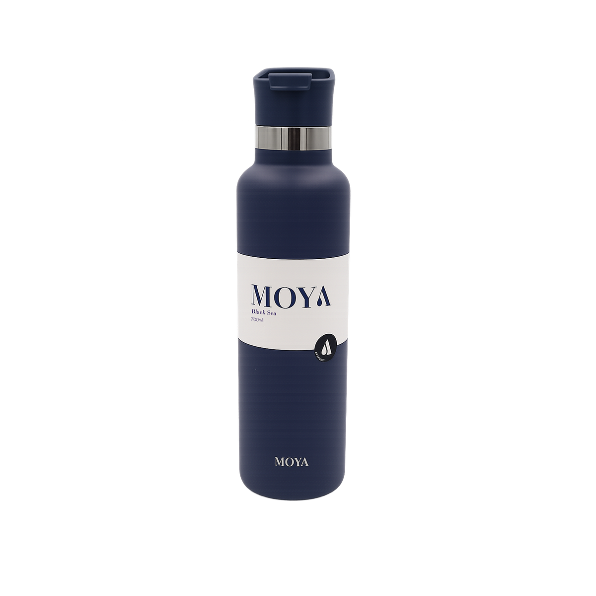 Black Sea 700ml Stainless Steel Water Bottles Spout