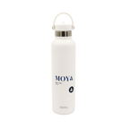 Black Sea 700ml Stainless Steel Water Bottles Straw