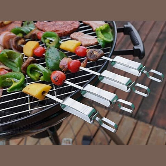SABORR Saborr Stainless Steel Barbeque Skewers