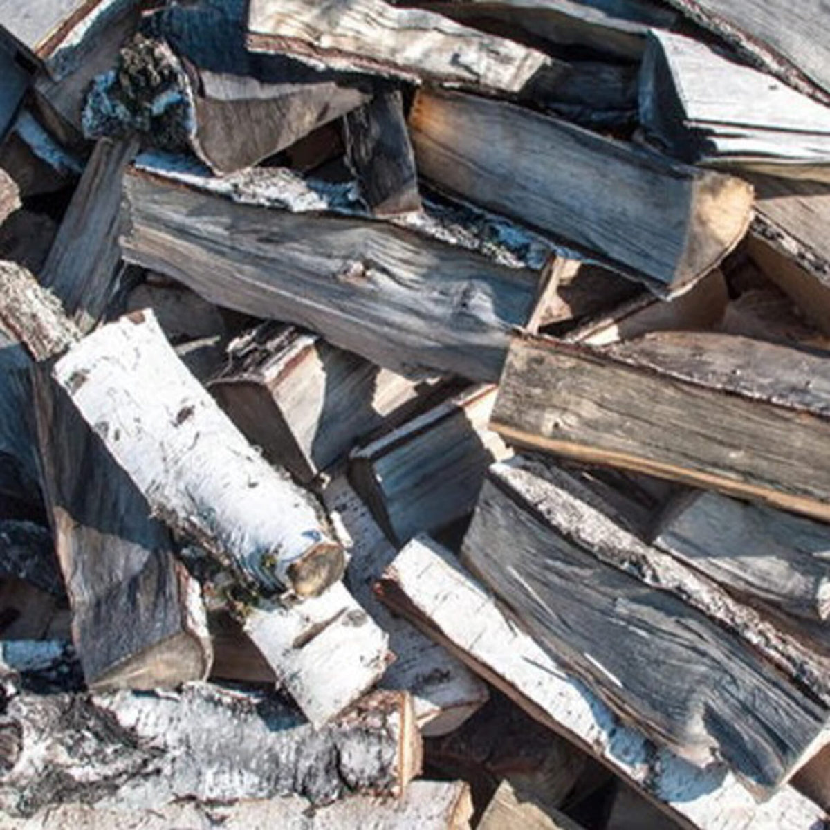 Bad Axe Birch Firewood 40L Sack - Approx 15kg
