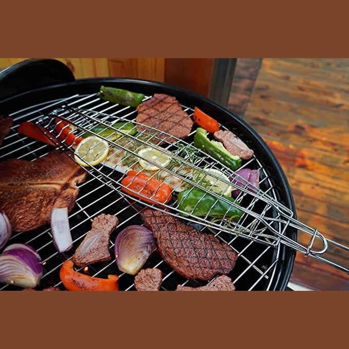 SABORR Barbeque Grilling Basket BRG2012