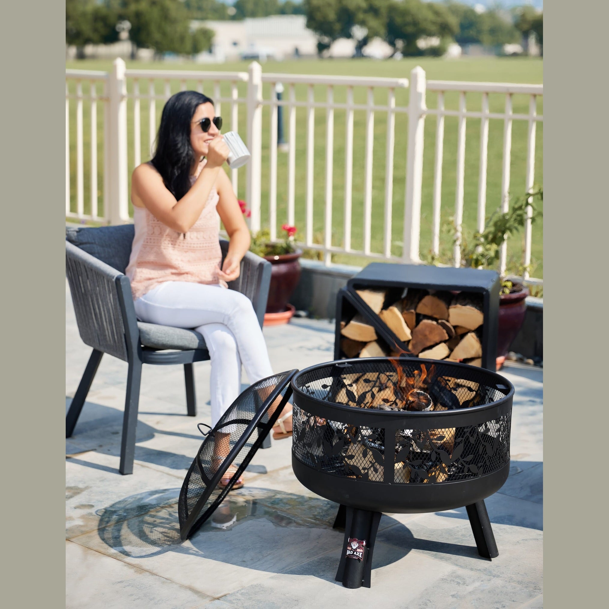 Bad Axe The Wildnerness Firepit