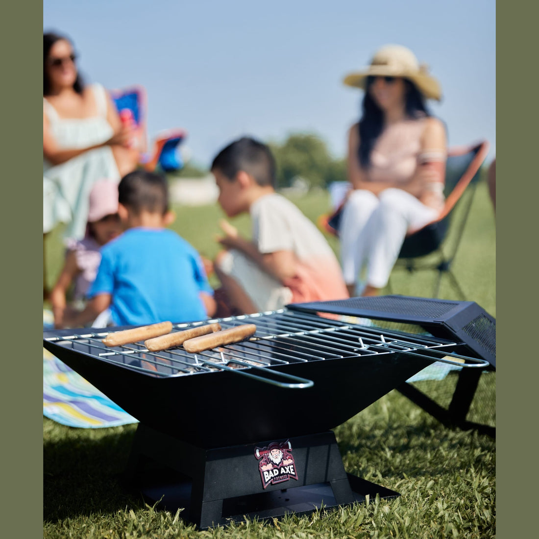 Bad Axe The Chopping Block Firepit