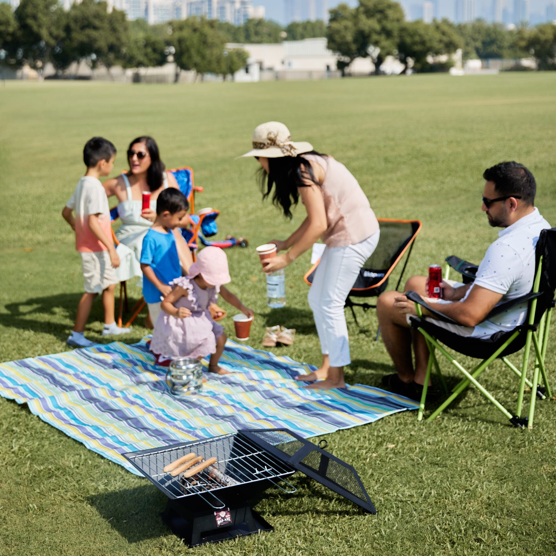 Bad Axe The Chopping Block Firepit