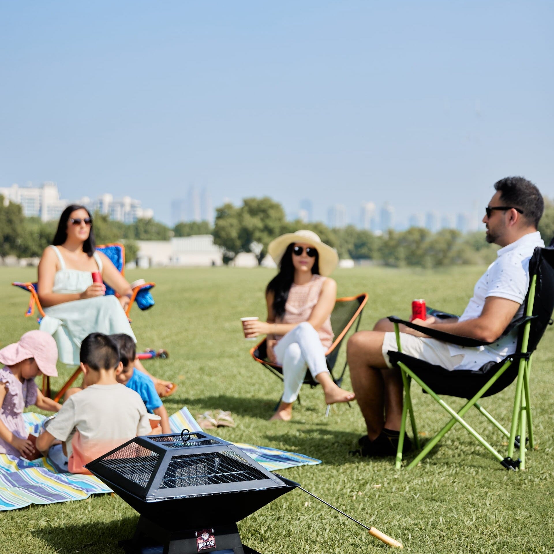 Bad Axe The Chopping Block Firepit