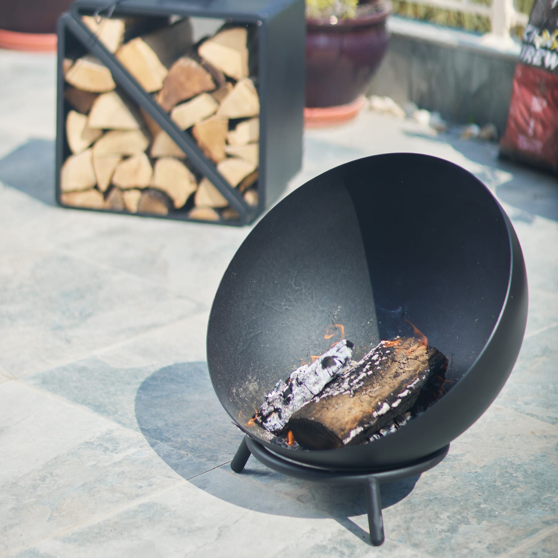 Bad Axe "The Fireball" Firepit