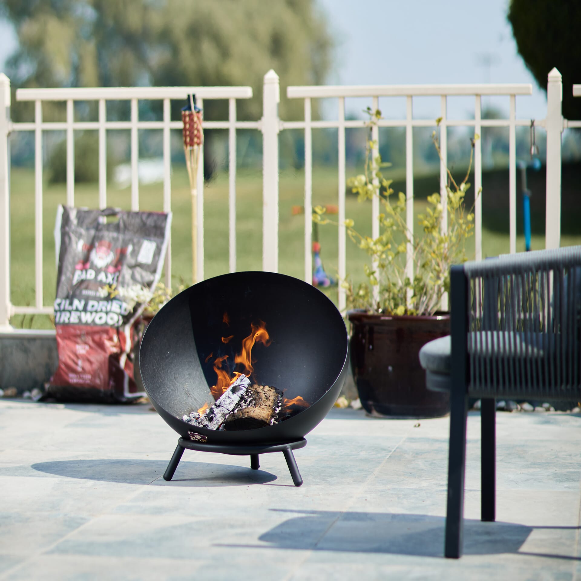 Bad Axe "The Fireball" Firepit