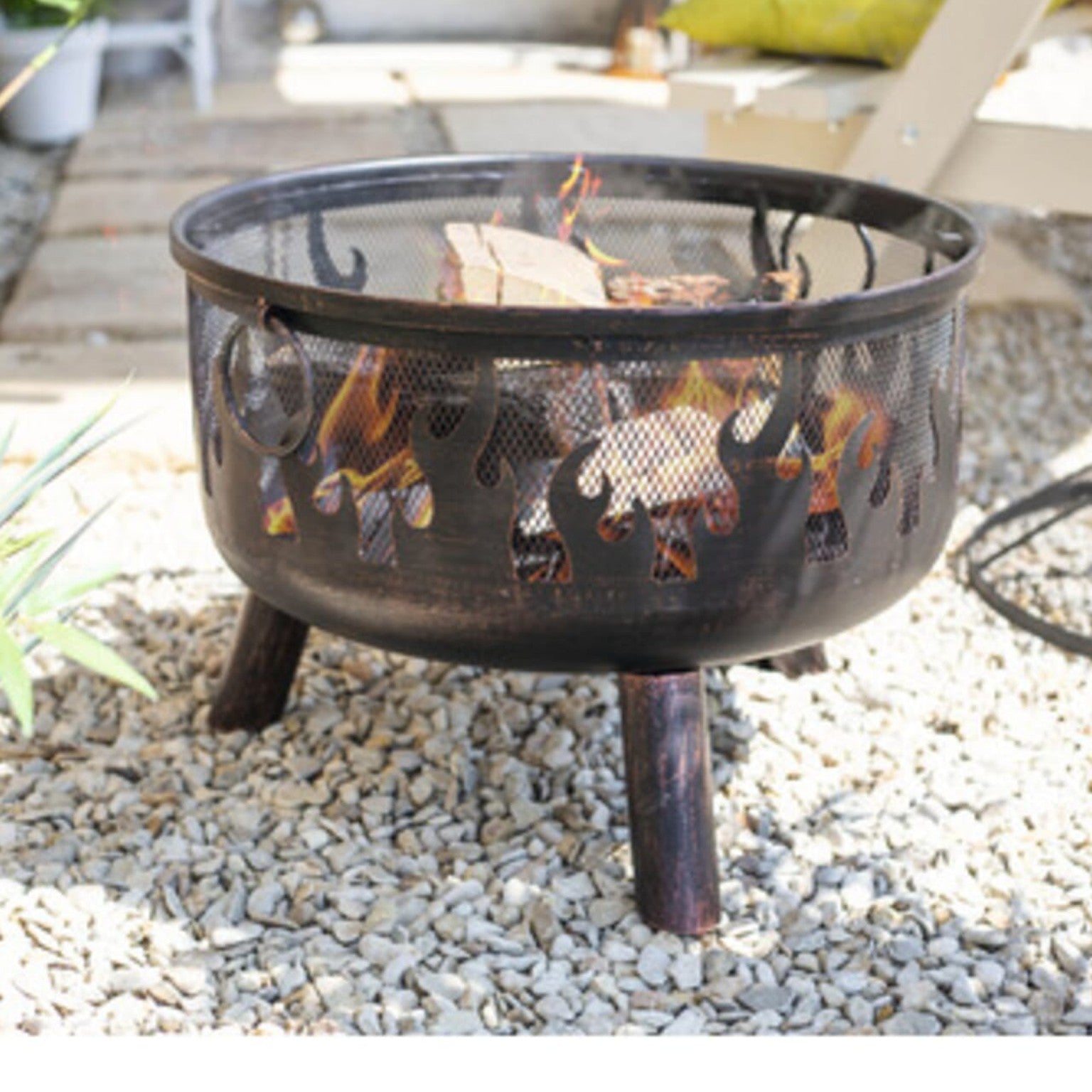 Bad Axe "Wild Embers" Firepit