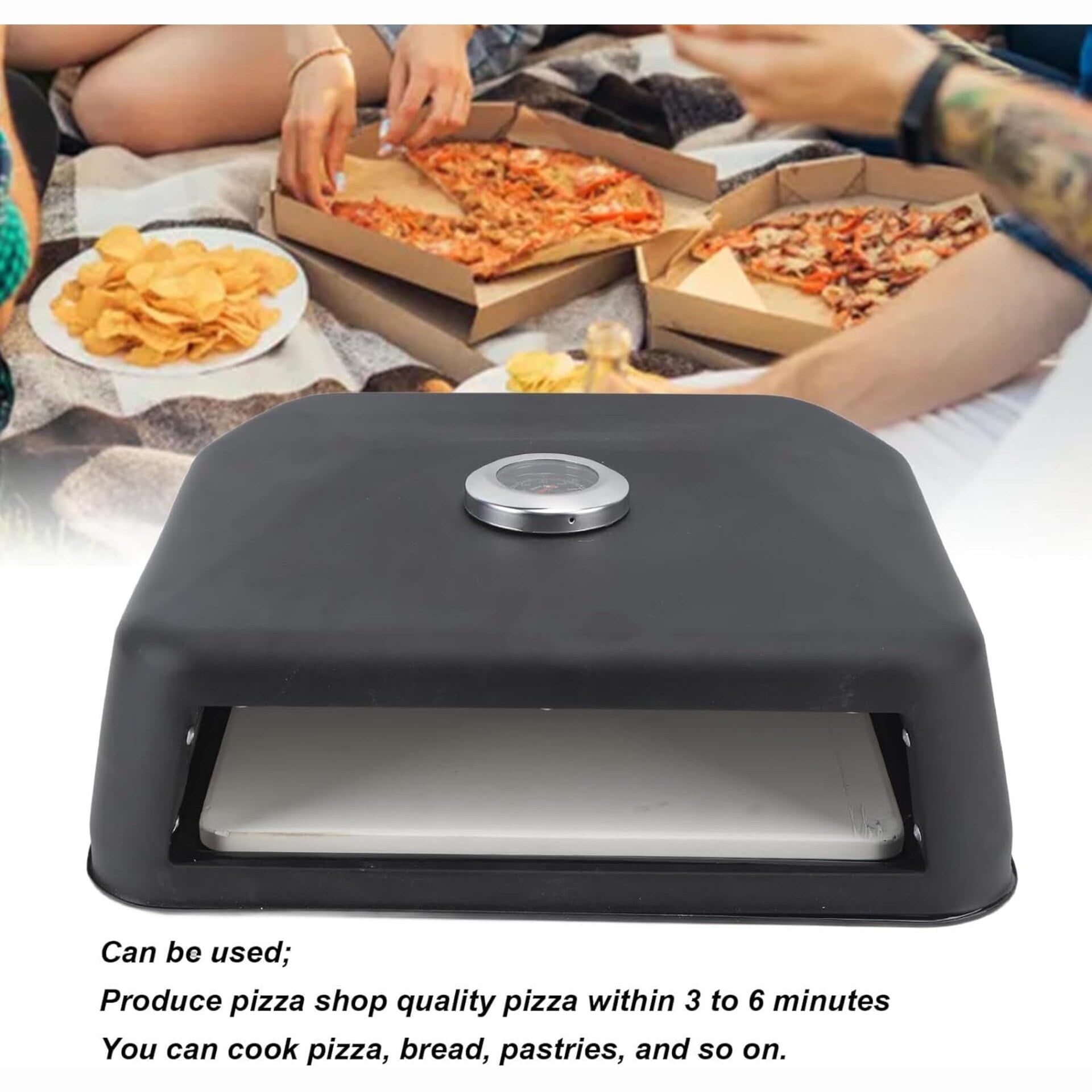Bad Axe "BlazeBake" Pizza Oven