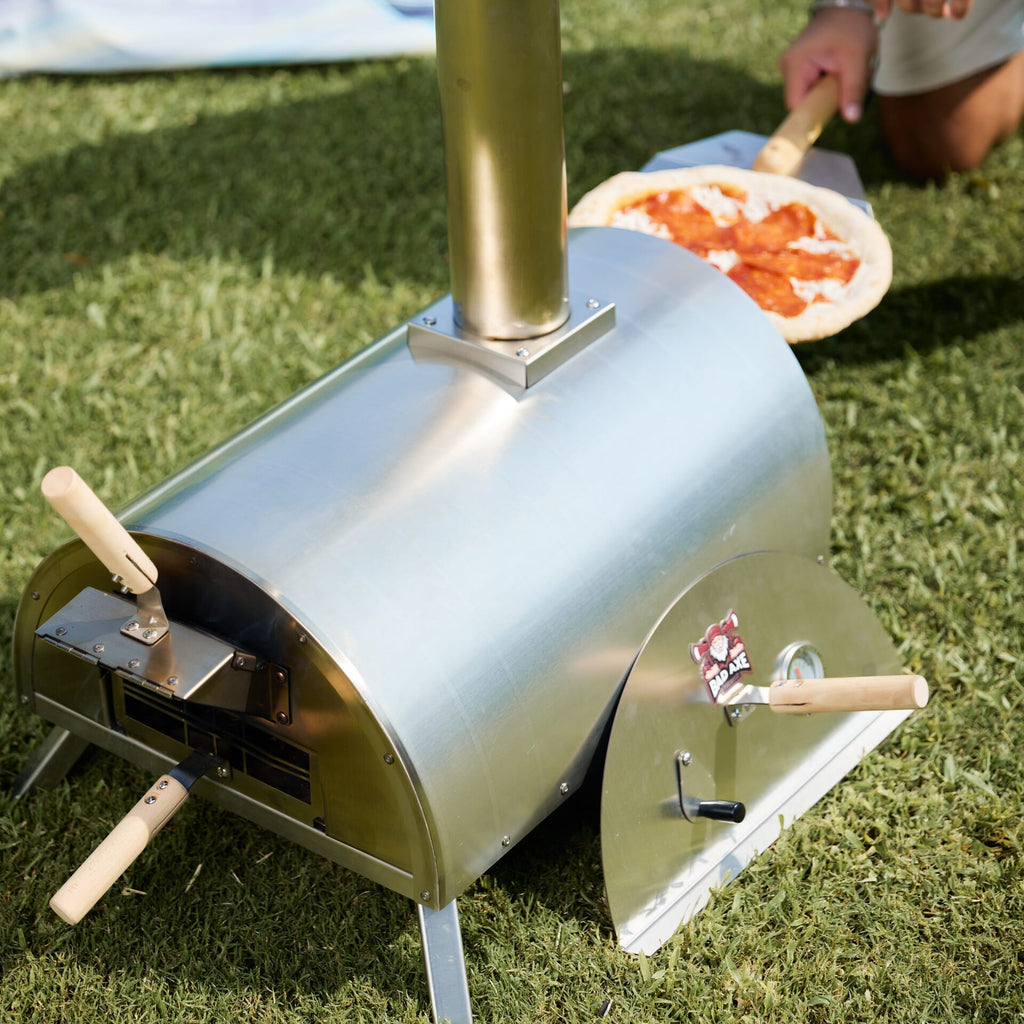 Bad Axe Portable Wood-Fired Outdoor Pizza Oven