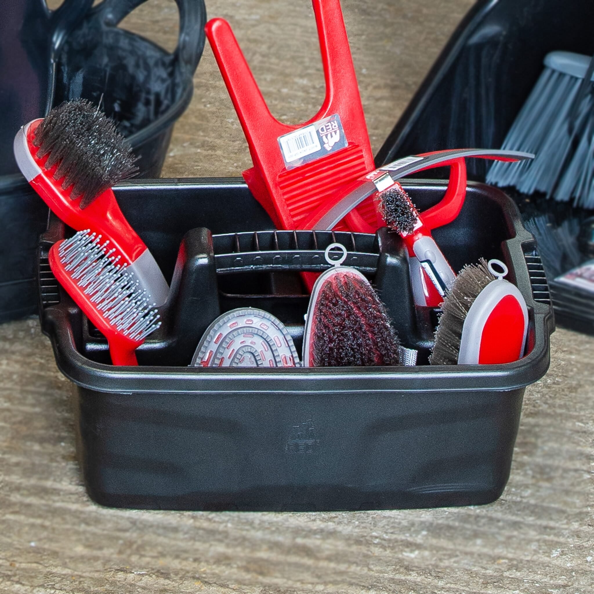 Red Gorilla Tidee Tray - Black