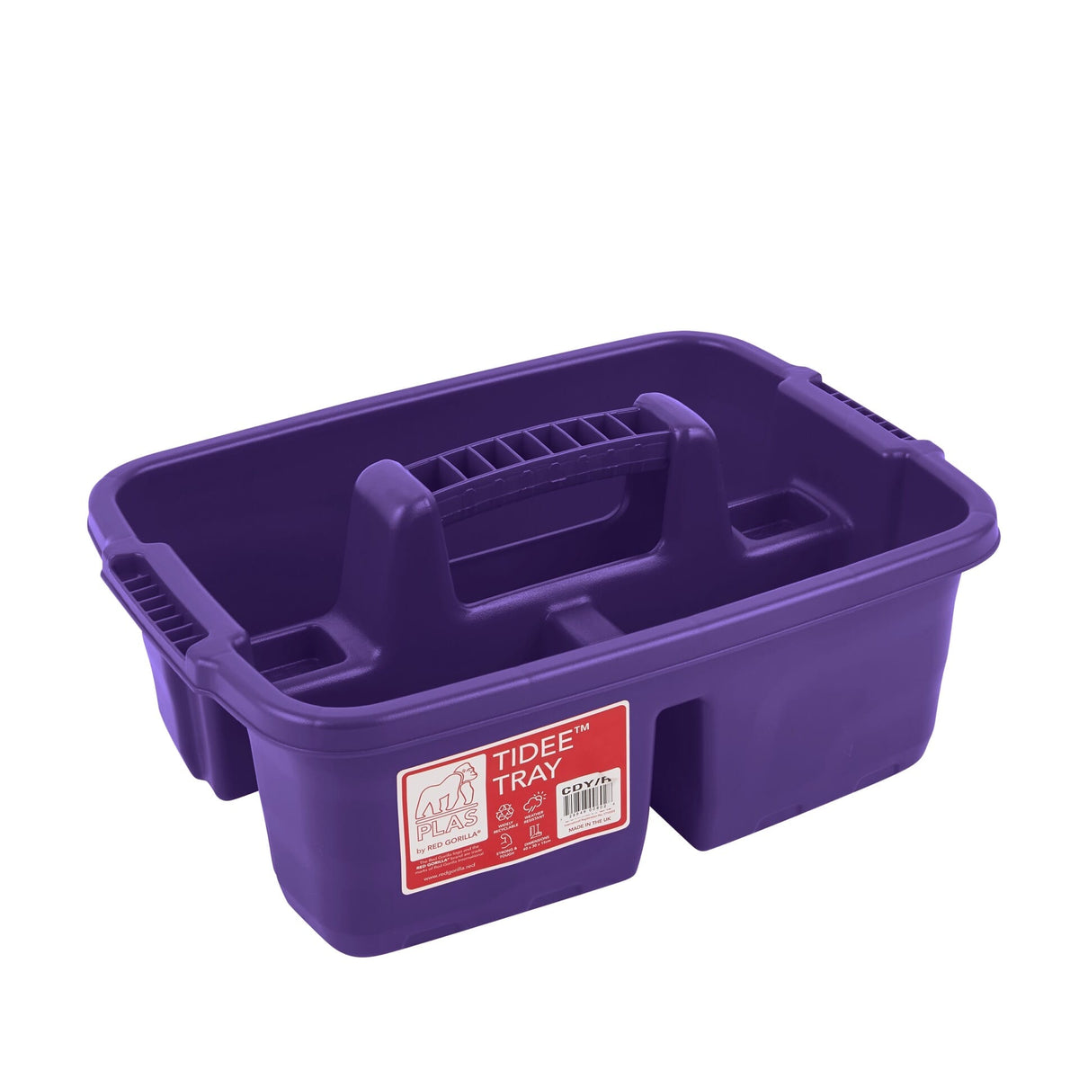 Plastic Tote Tray - Tidee Tray Purple