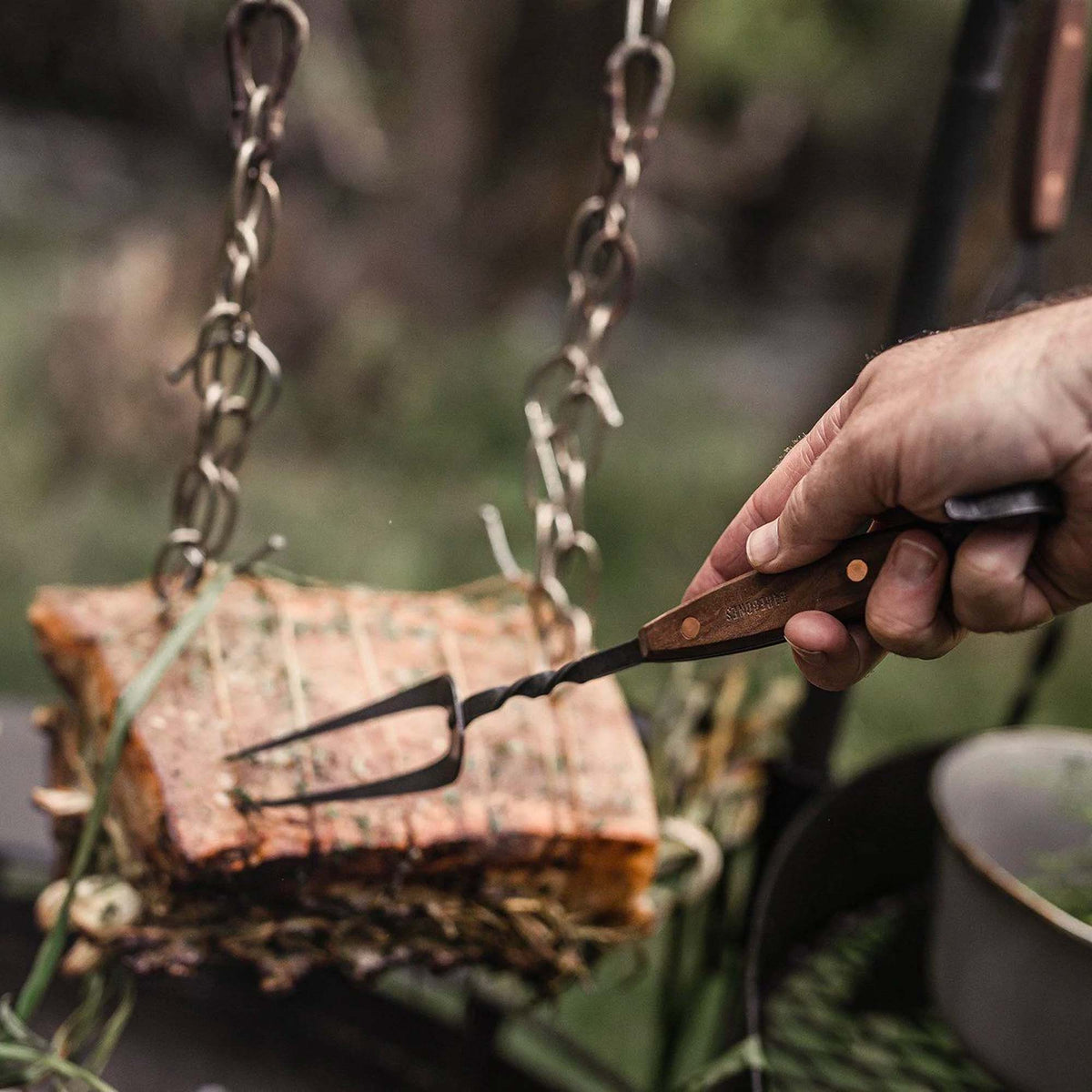 Barebones Cowboy Grill Carving Fork