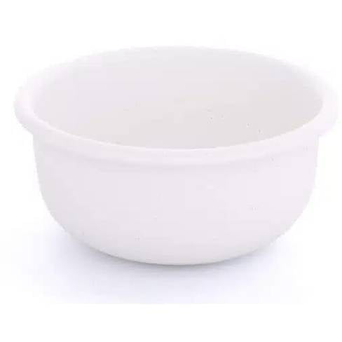 BareBones - Rolled Enamelware Side Bowl - Soft White