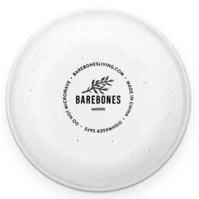 Barebones Rolled Enamelware Cup Soft White