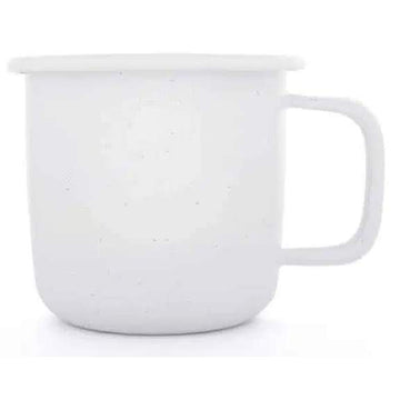 BareBones - Rolled Enamelware Mug Soft White