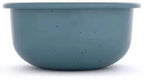 Barebones Rolled Enamelware Side Bowl Smoky Blue