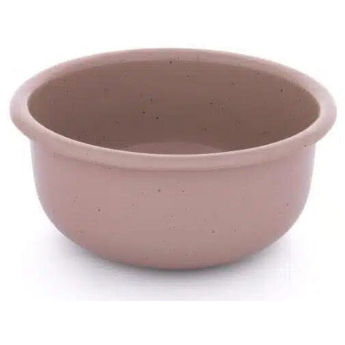 BareBones - Rolled Enamelware Side Bowl - Dusty Rose