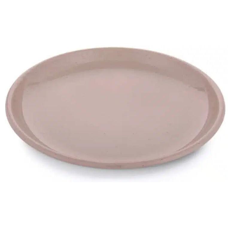 BareBones - Rolled Enamelware Plate - Dusty Rose