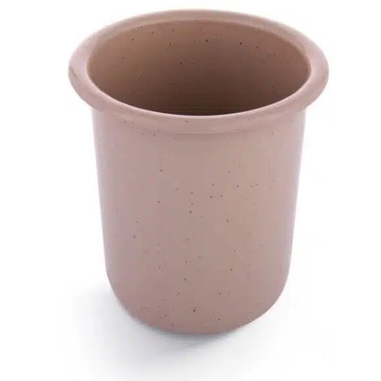 BareBones - Rolled Enamelware Cup - Dusty Rose