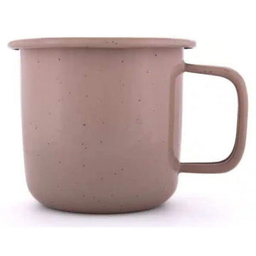 BareBones - Rolled Enamelware Mug - Dusty Rose