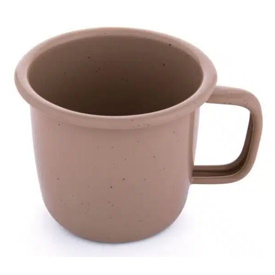 BareBones - Rolled Enamelware Mug - Dusty Rose