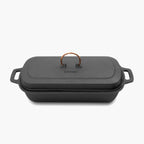 Barebones Enamel Lined Cast Iron Baking Pan