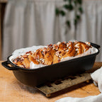 Barebones Enamel Lined Cast Iron Baking Pan