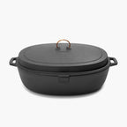 Barebones Enamel Lined Cast Iron Roaster