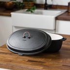 Barebones Enamel Lined Cast Iron Roaster