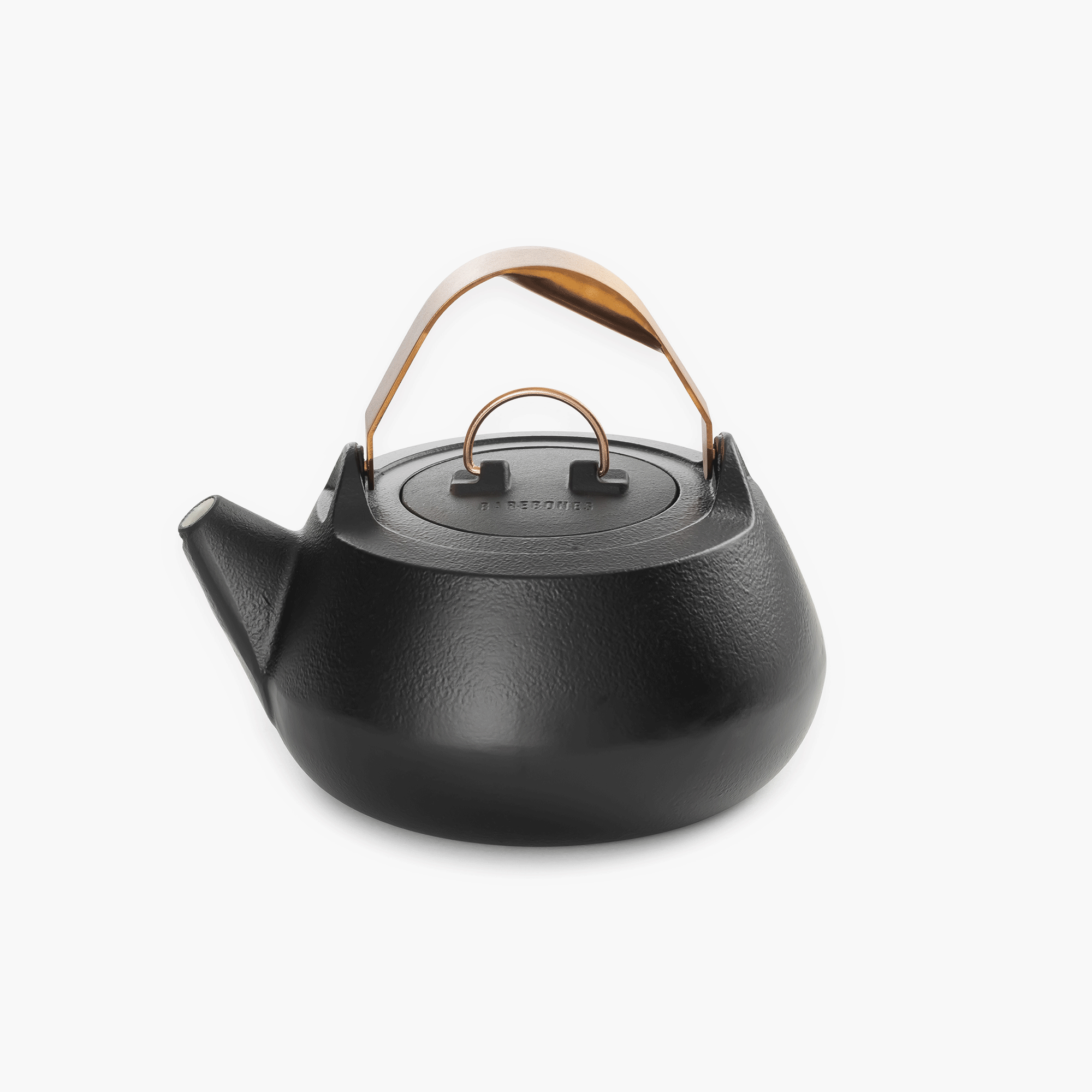 Barebones Enamel Lined Cast Iron Teapot