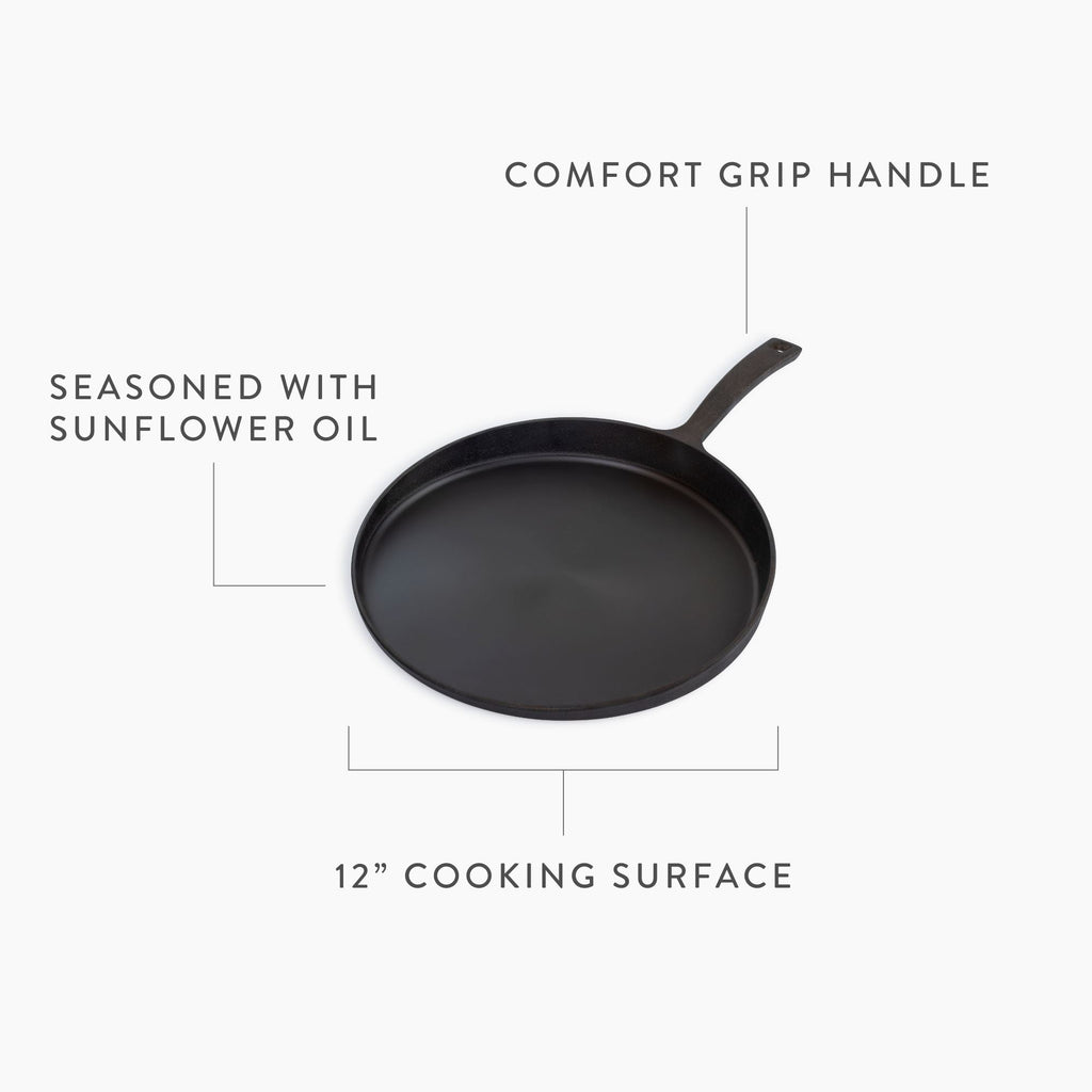Barebones Cast Iron Skillet Griddle