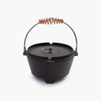 Barebones Polished Cast Iron Dutch Oven 4qt
