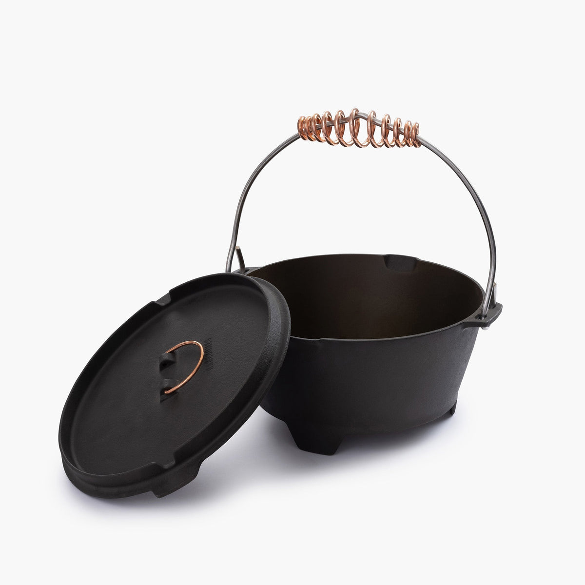 Barebones Polished Cast Iron Dutch Oven 4qt