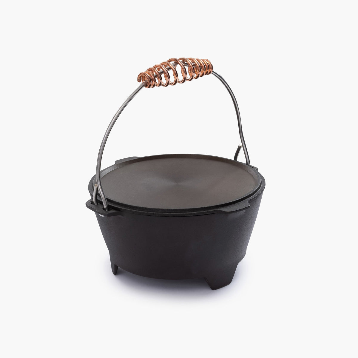 Barebones Polished Cast Iron Dutch Oven 4qt