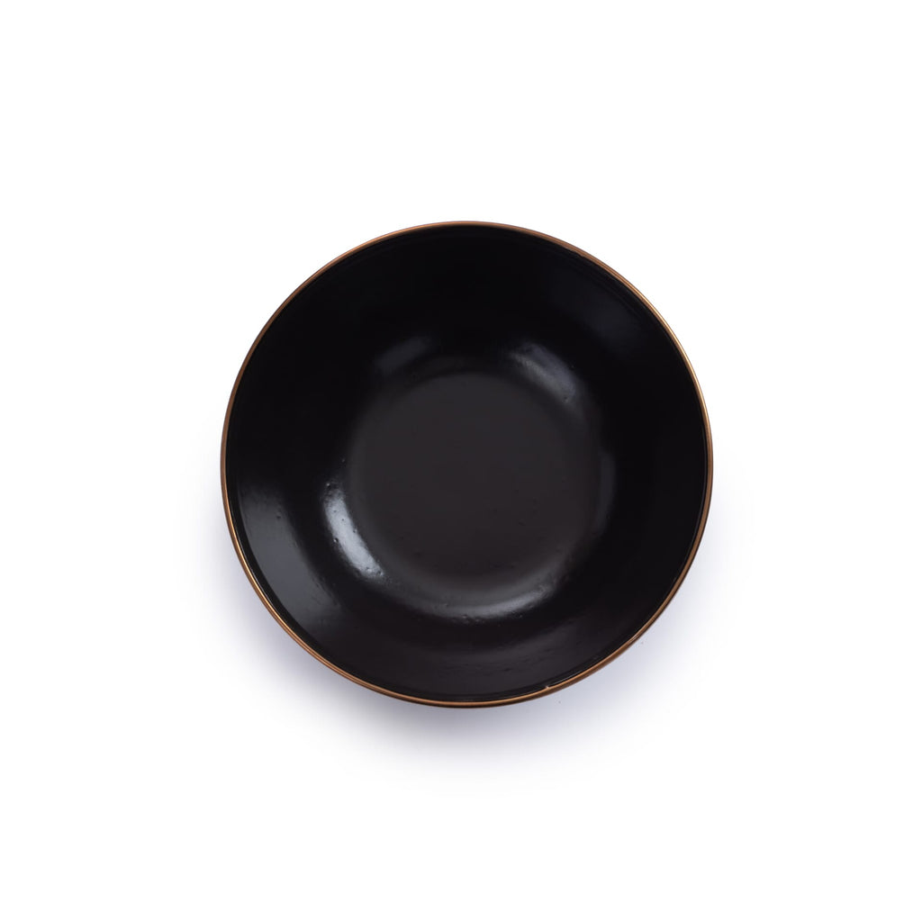 Barebones Enamel Bowl Charcoal - Set of 2