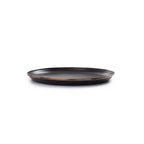 Barebones Enamel Plate Charcoal - Set of 2
