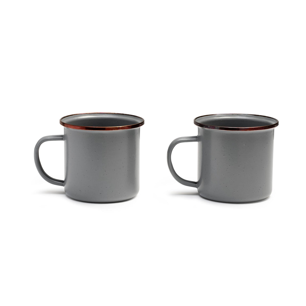 Barebones Enamel Mug - Set of 2