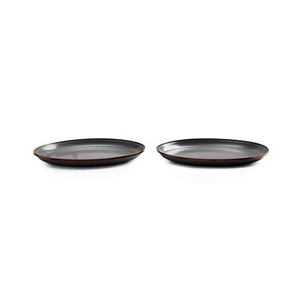 Barebones Enamel Salad Plate - Set of 2