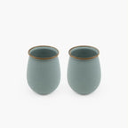 Barebones Enamel Tumbler Mint - Set of 2