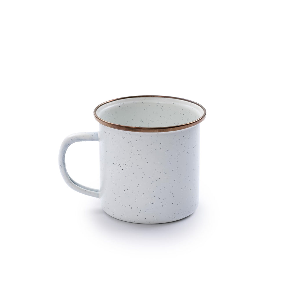 BareBones - Enamel Mug Eggshell - set of 2 -DISCONTINUED