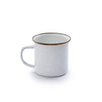 BareBones - Enamel Mug Eggshell - set of 2 -DISCONTINUED